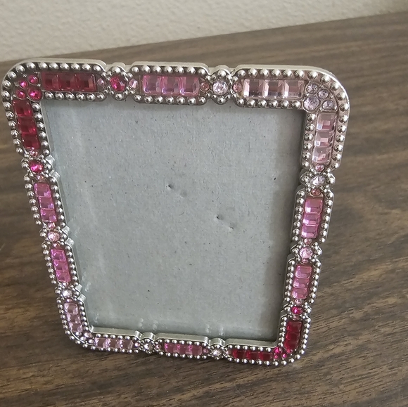 Aaron Brothers Rhinestone Photo Frame Set (2) - Picture 3 of 5